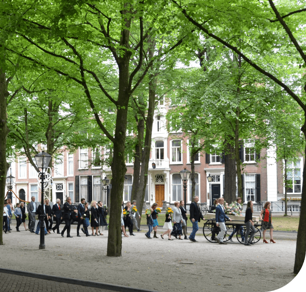 Een voettocht over het Lange Voorhout