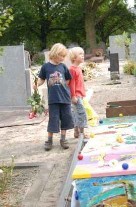 Manieren om kinderen te betrekken bij het afscheid